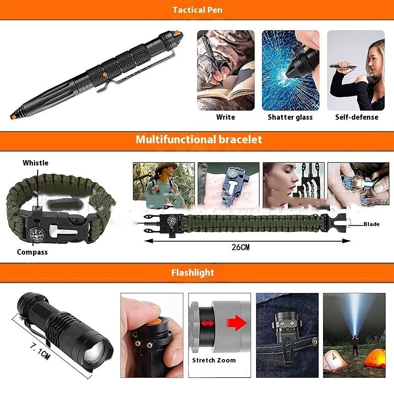 Outdoor Camping Survival Tools Kit